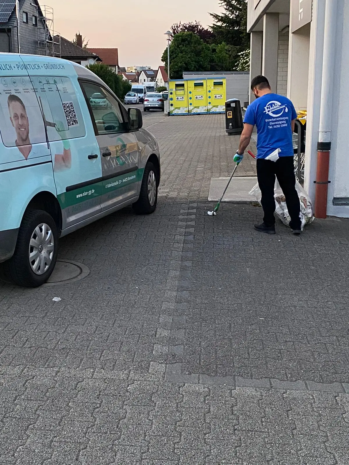 Parkplatzreinigung in Bensheim